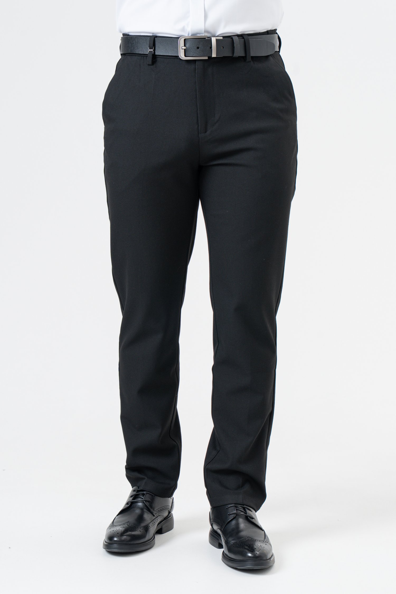Штани regular fit K.O.R 1565 Чорний (black)