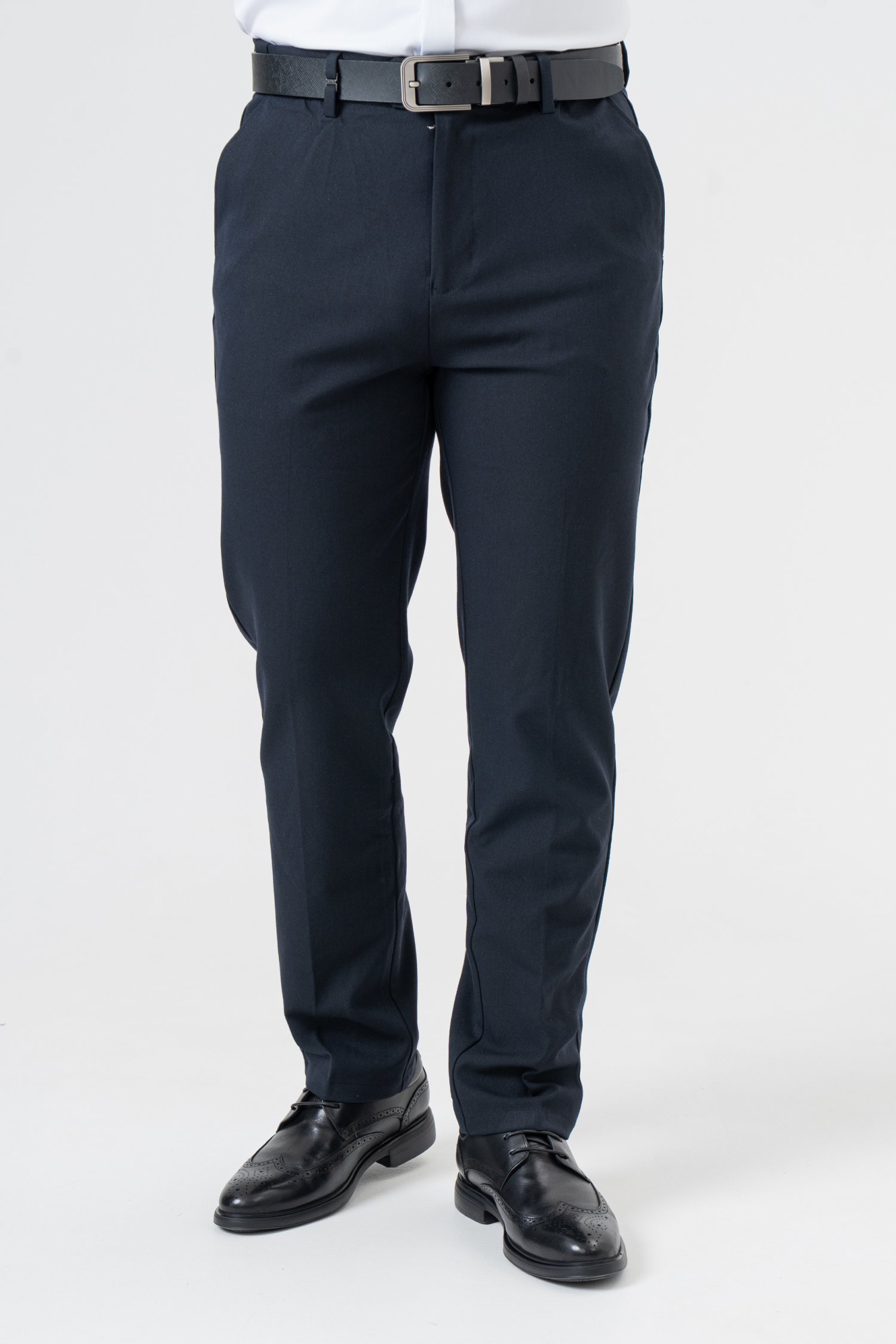 Штани slim fit K.O.R 126531 Темно-синій (dark blue)