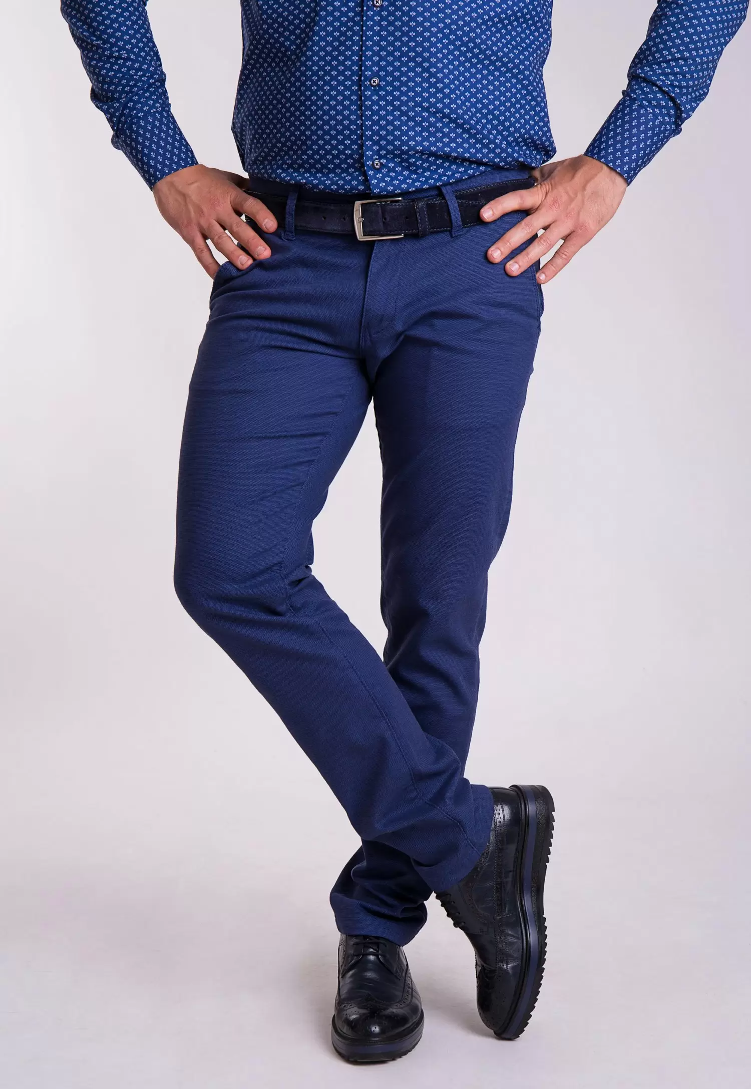 Брюки TREND Cвітло-синій (NAVY) 12319