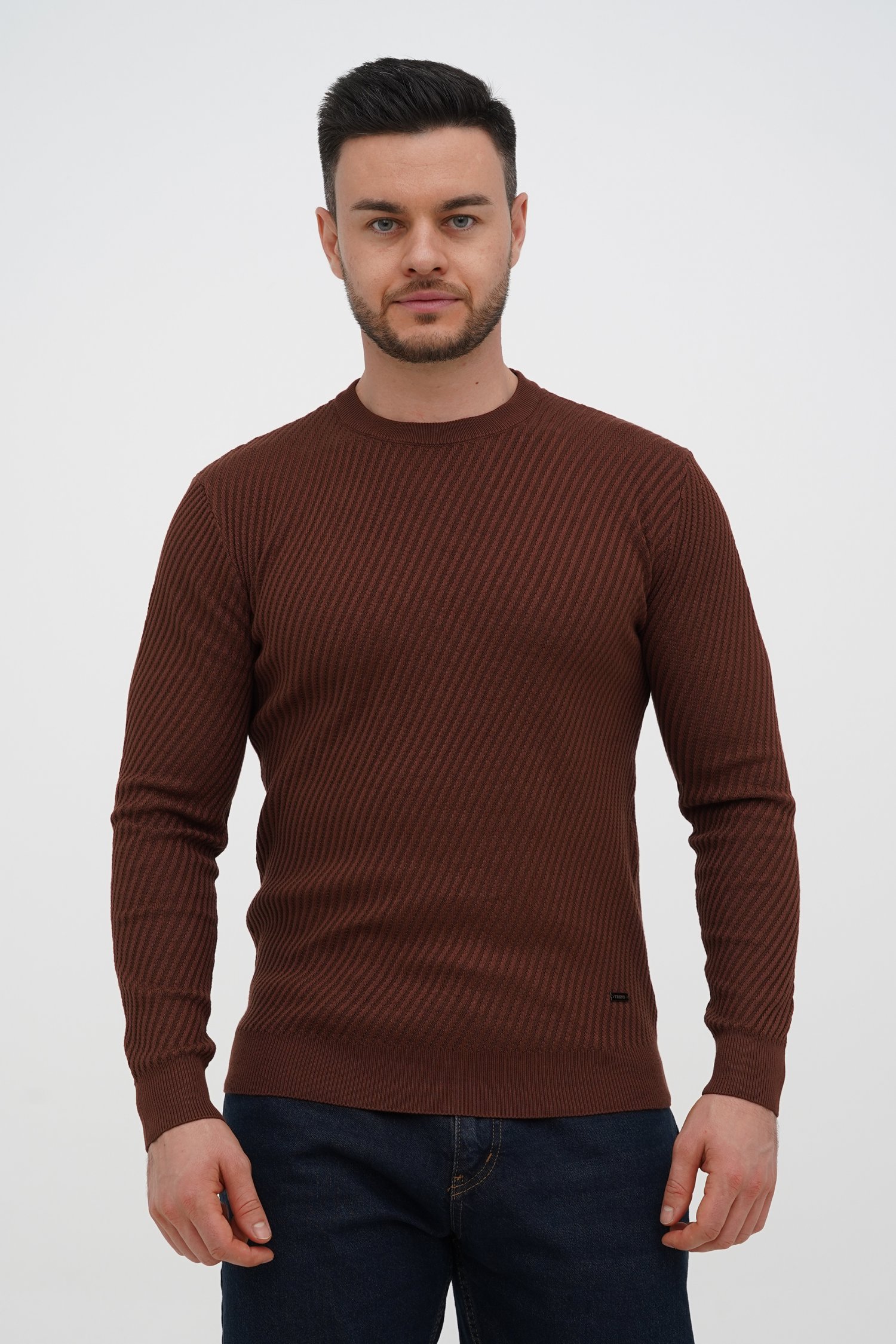 Свитер Trend Collection 1219 коричневый (col.928)