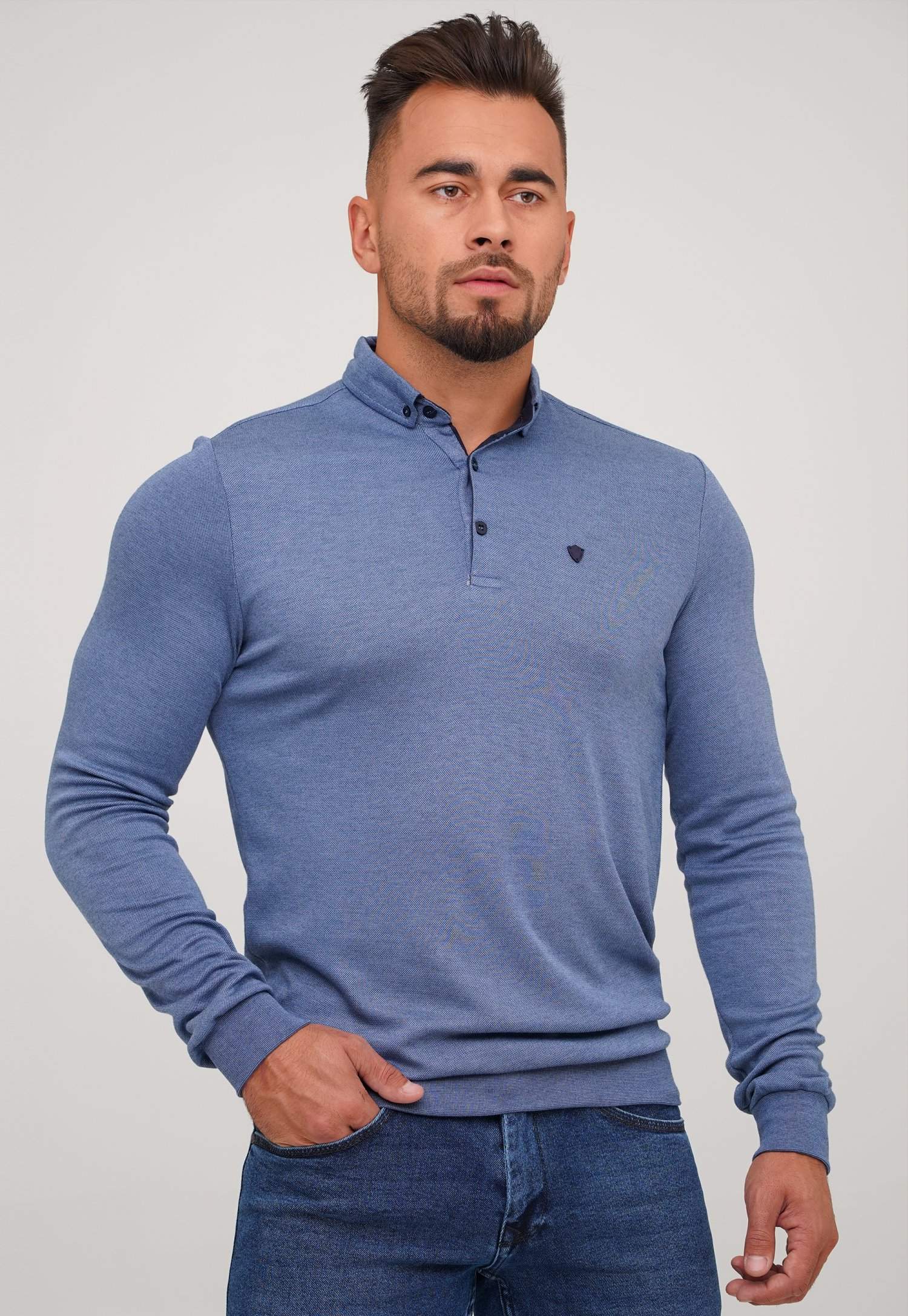 Джемпер Trend Collection 1775 Индиго (K.MAVI)