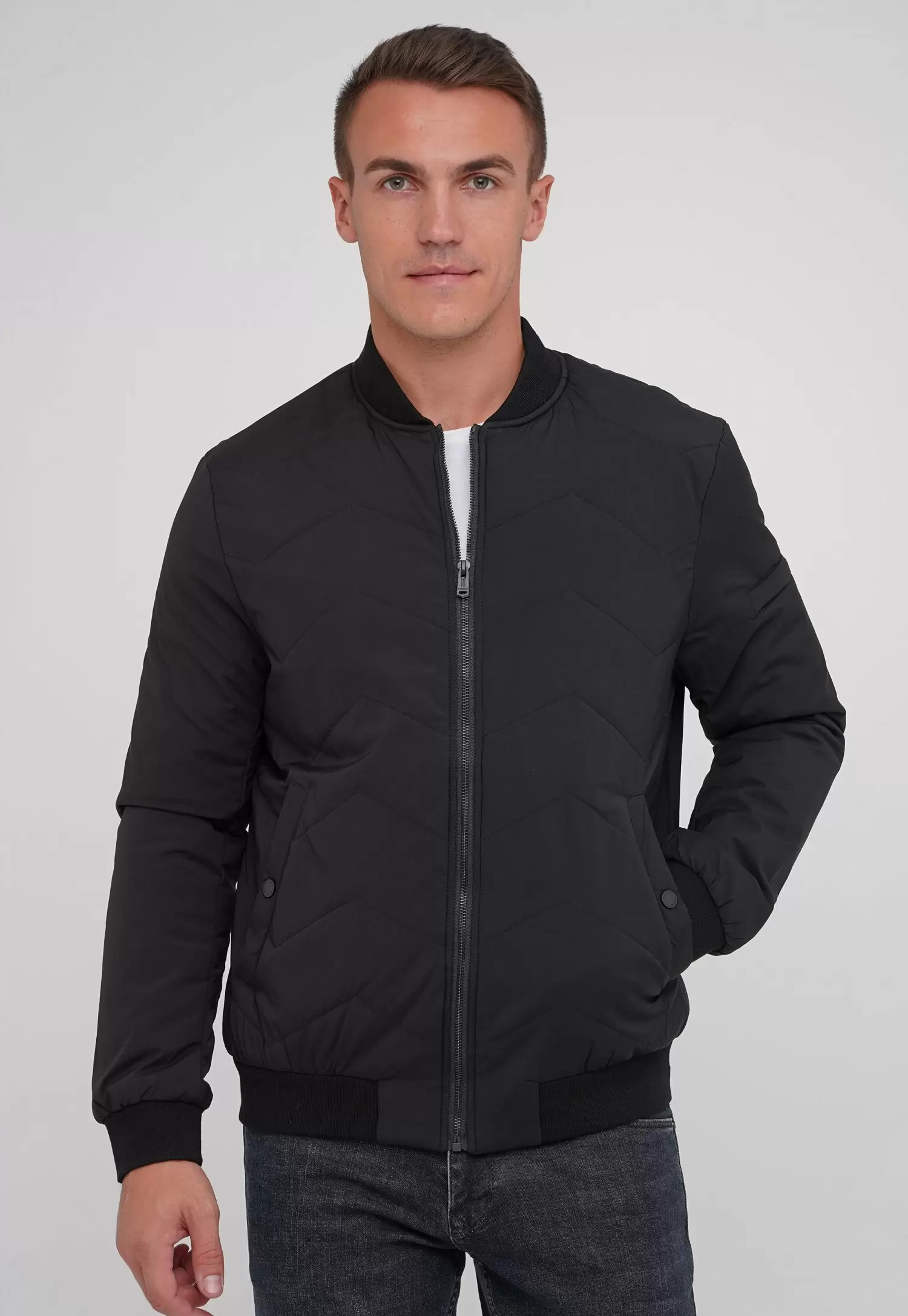 Бомбер Trend Collection 21-87-1 Черный