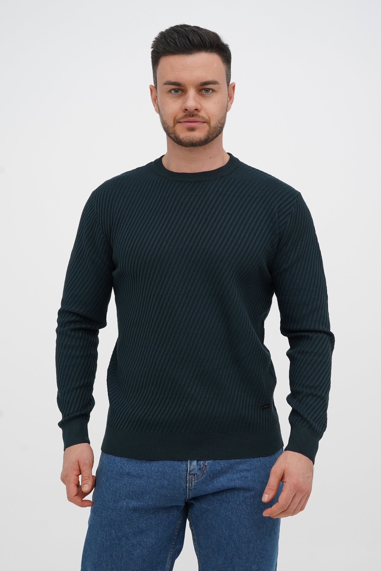 Свитер Trend Collection 1219 зеленый (col.954)