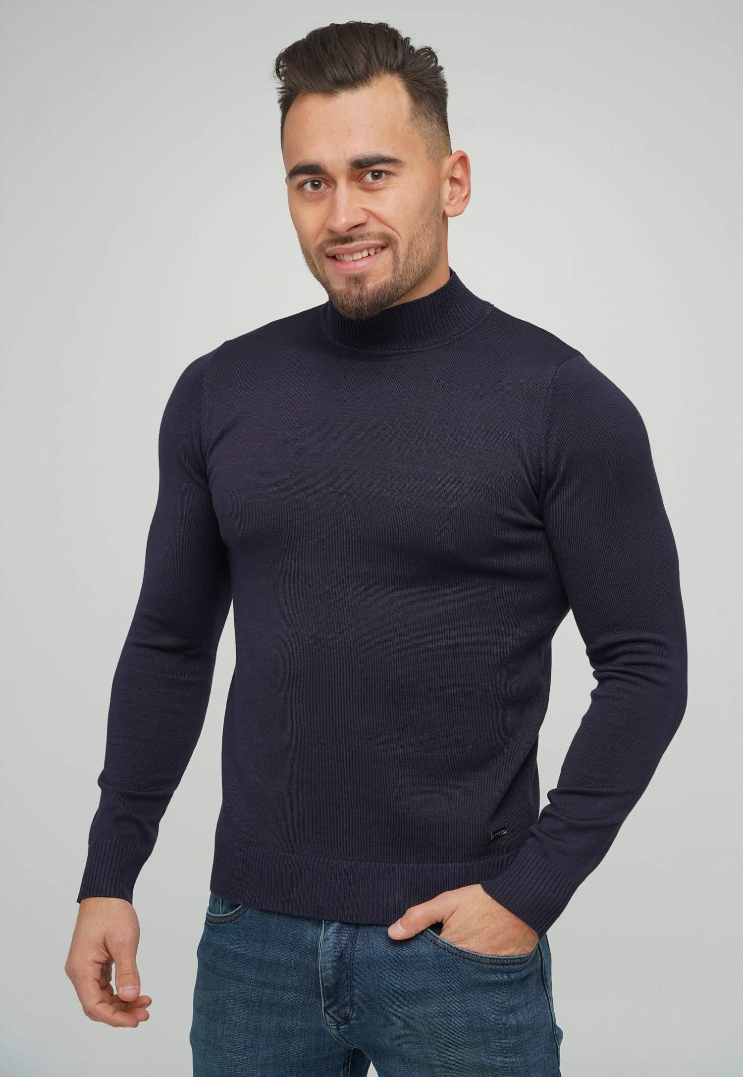 Гольф Trend Collection 636-2 Темно-синий