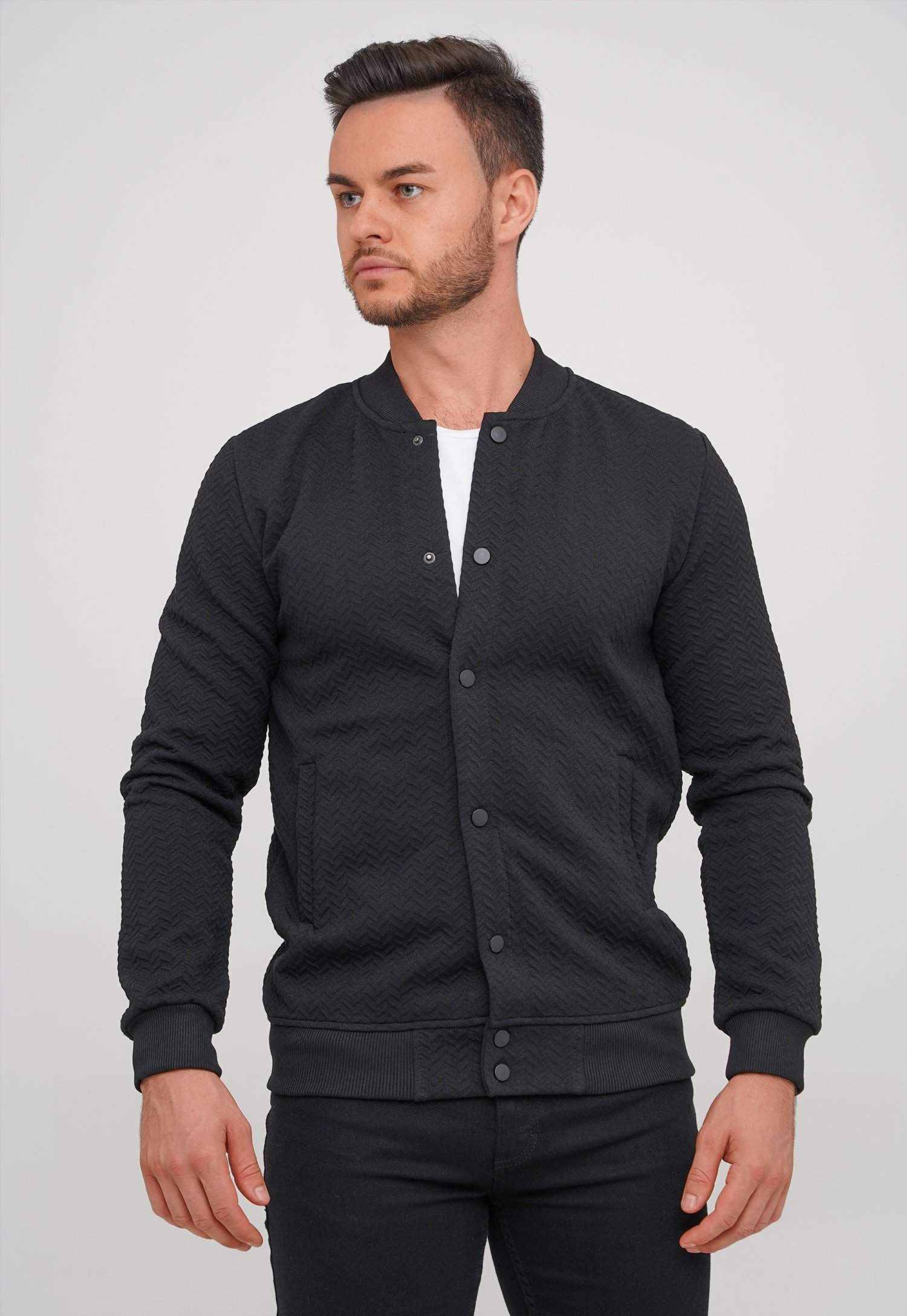Бомбер Trend Collection 3453-1 Черный (SIYAH)