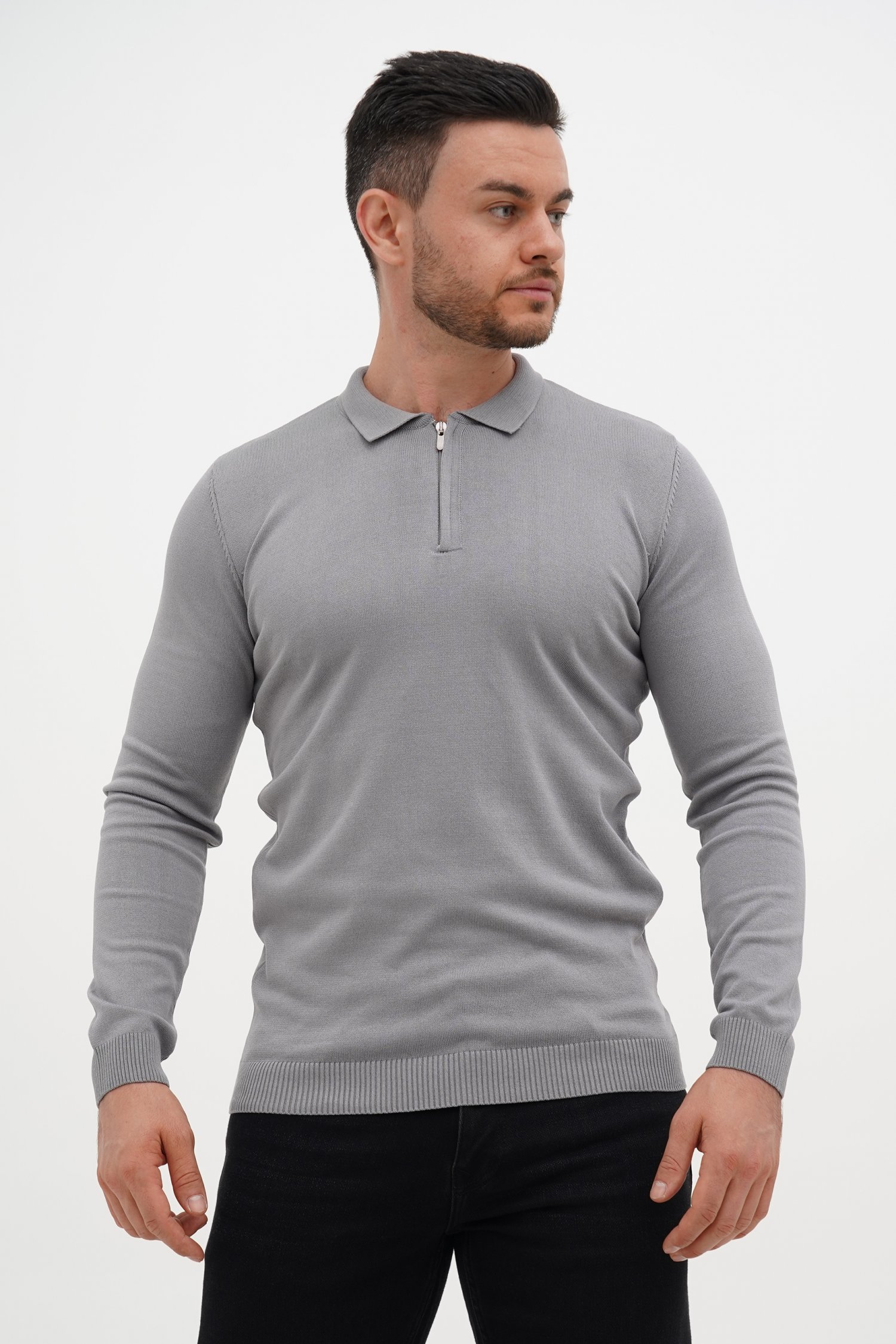 Джемпер Trend Collection 231429 светло-серый (ACIK GRI)