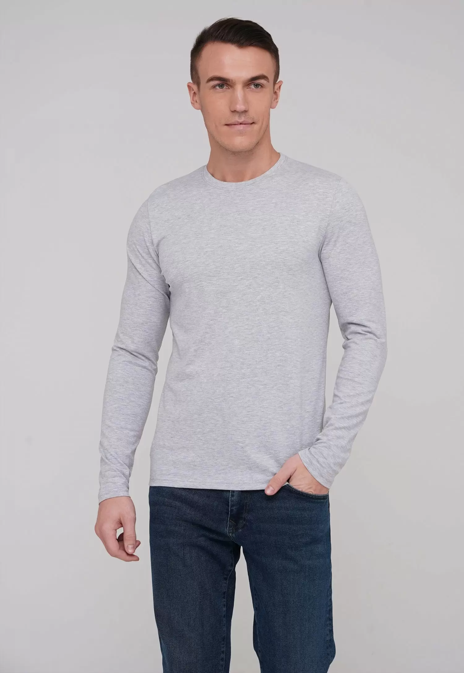 Реглан Trend Collection 5017-1 Светло-серый