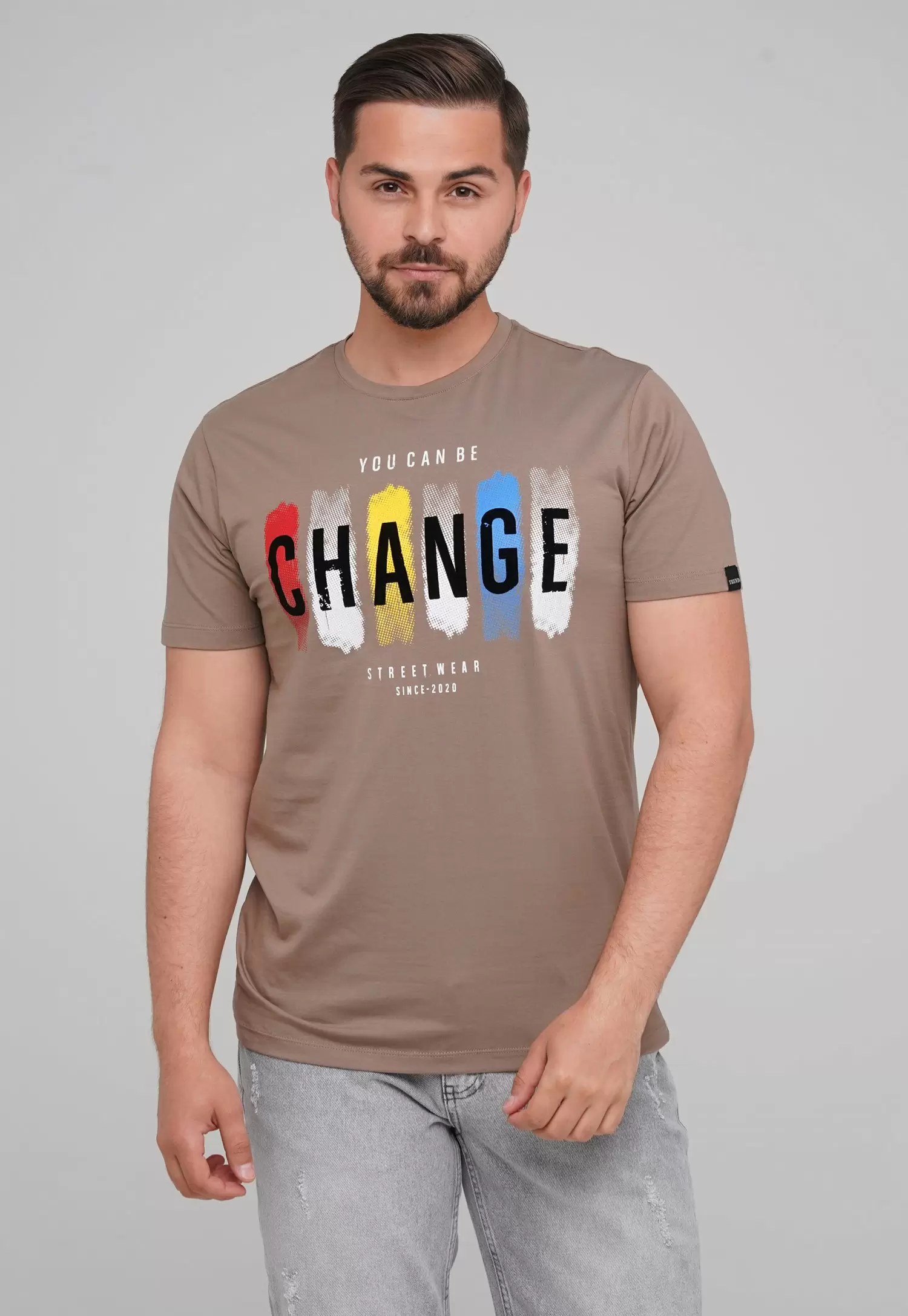 Футболка Trend Collection 99001 Кофейный