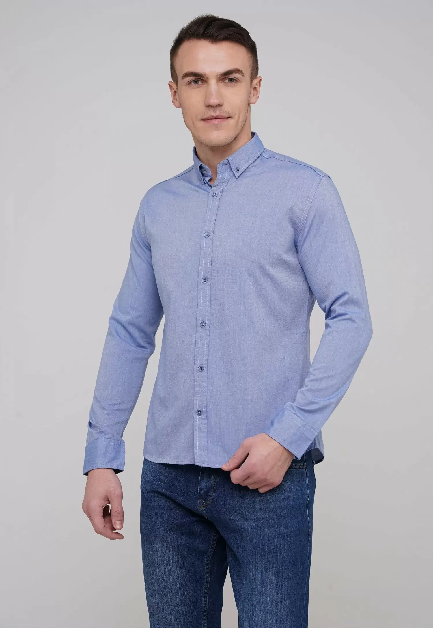 Рубашка Trend Collection 1715 Синий (K. MAVI)