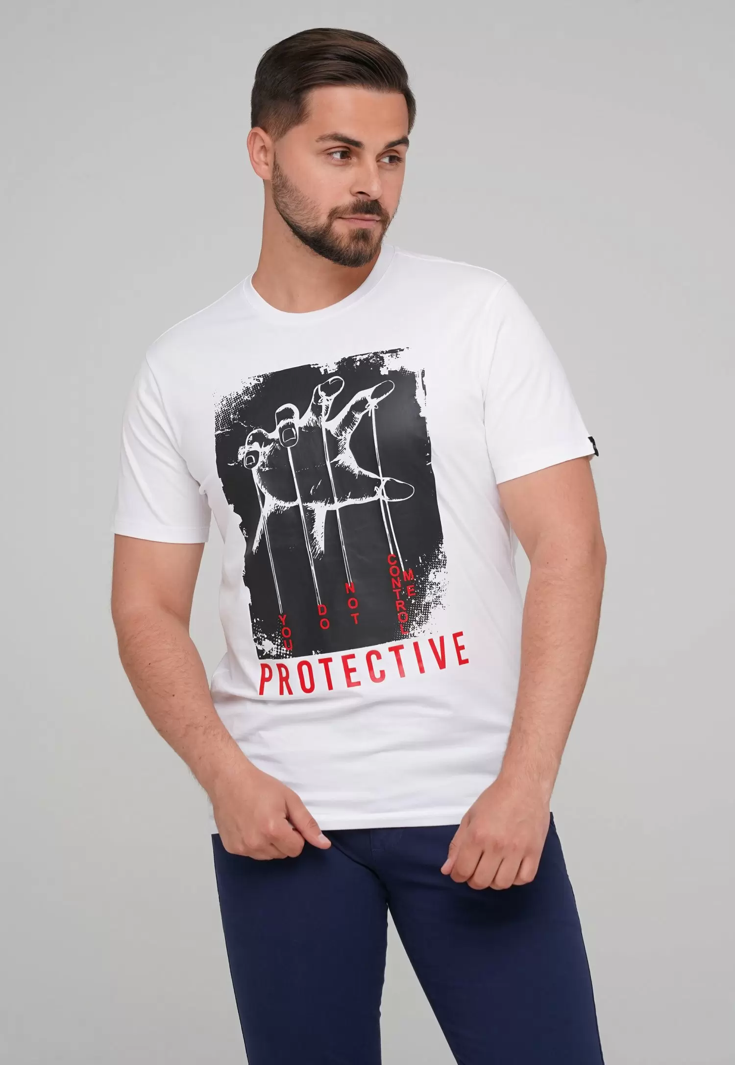 Футболка Trend Collection 99007 Белый + рука