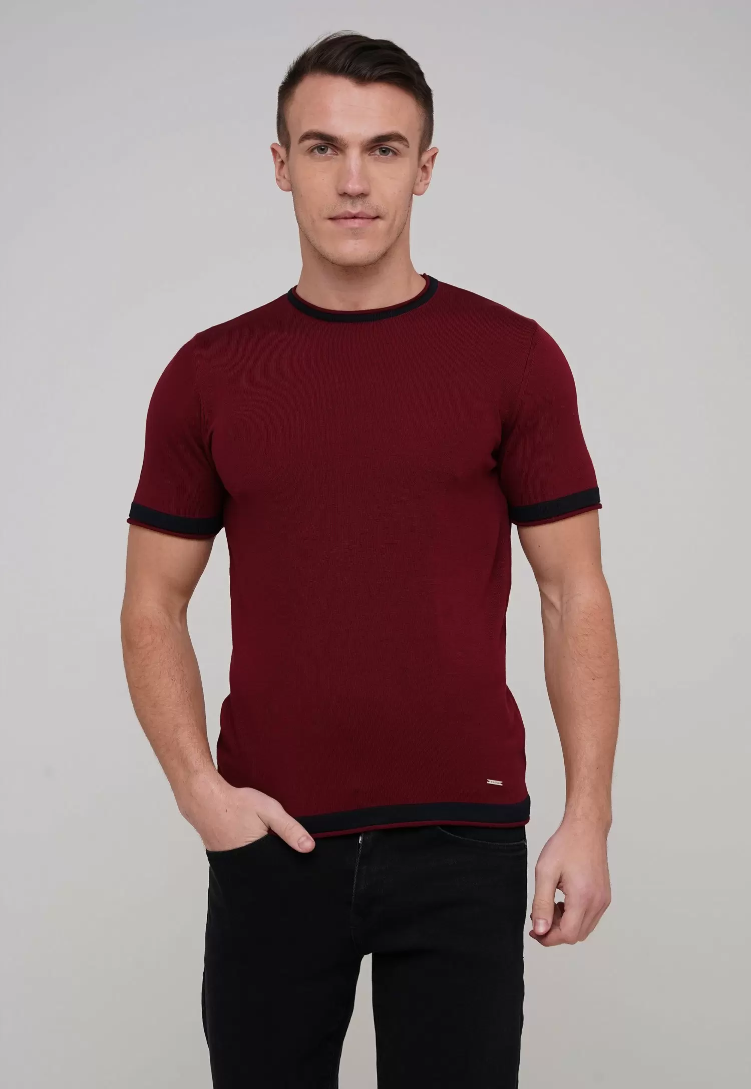 Футболка Trend Collection 8189 Бордовый