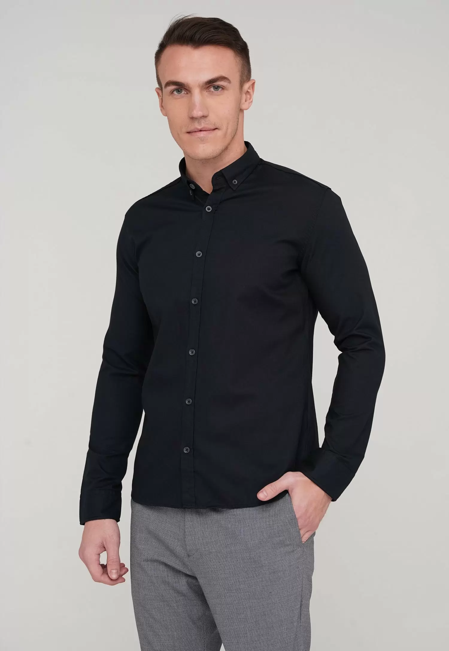 Сорочка Trend Collection 1715 Чорний (SIYAH)