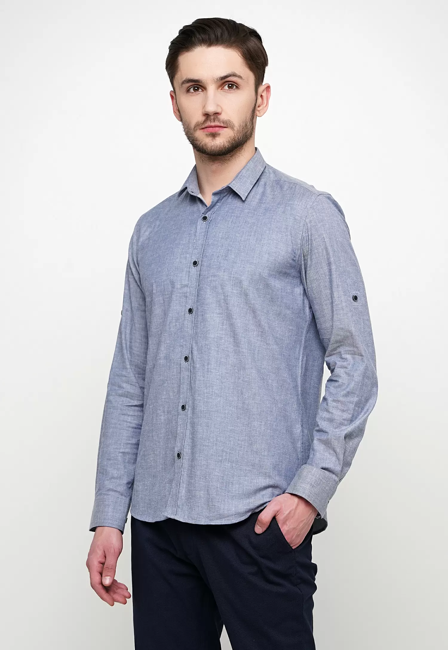 Сорочка Trend Collection 015 Сірий