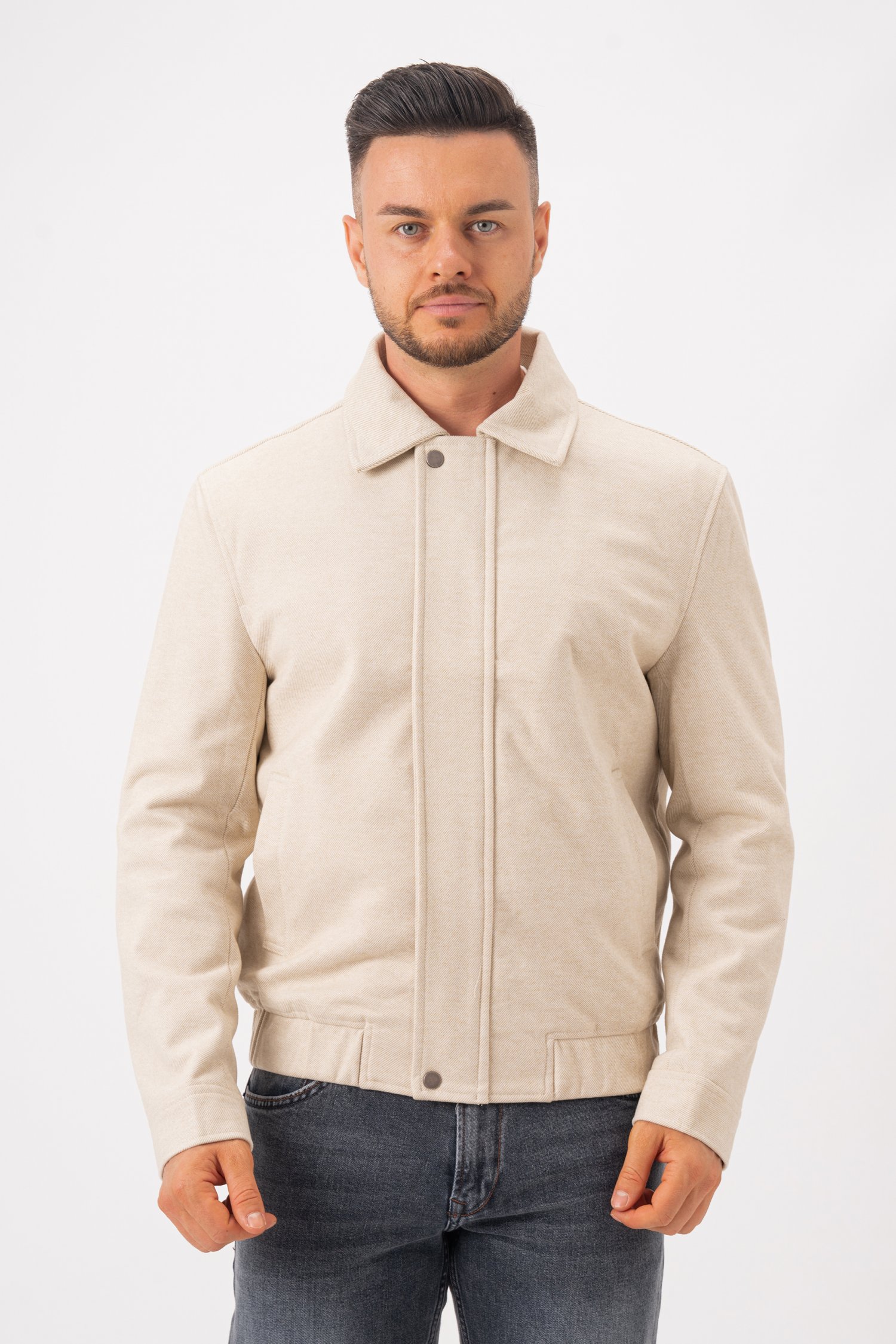 Бомбер K.O.R 2651 Бежевый (white)