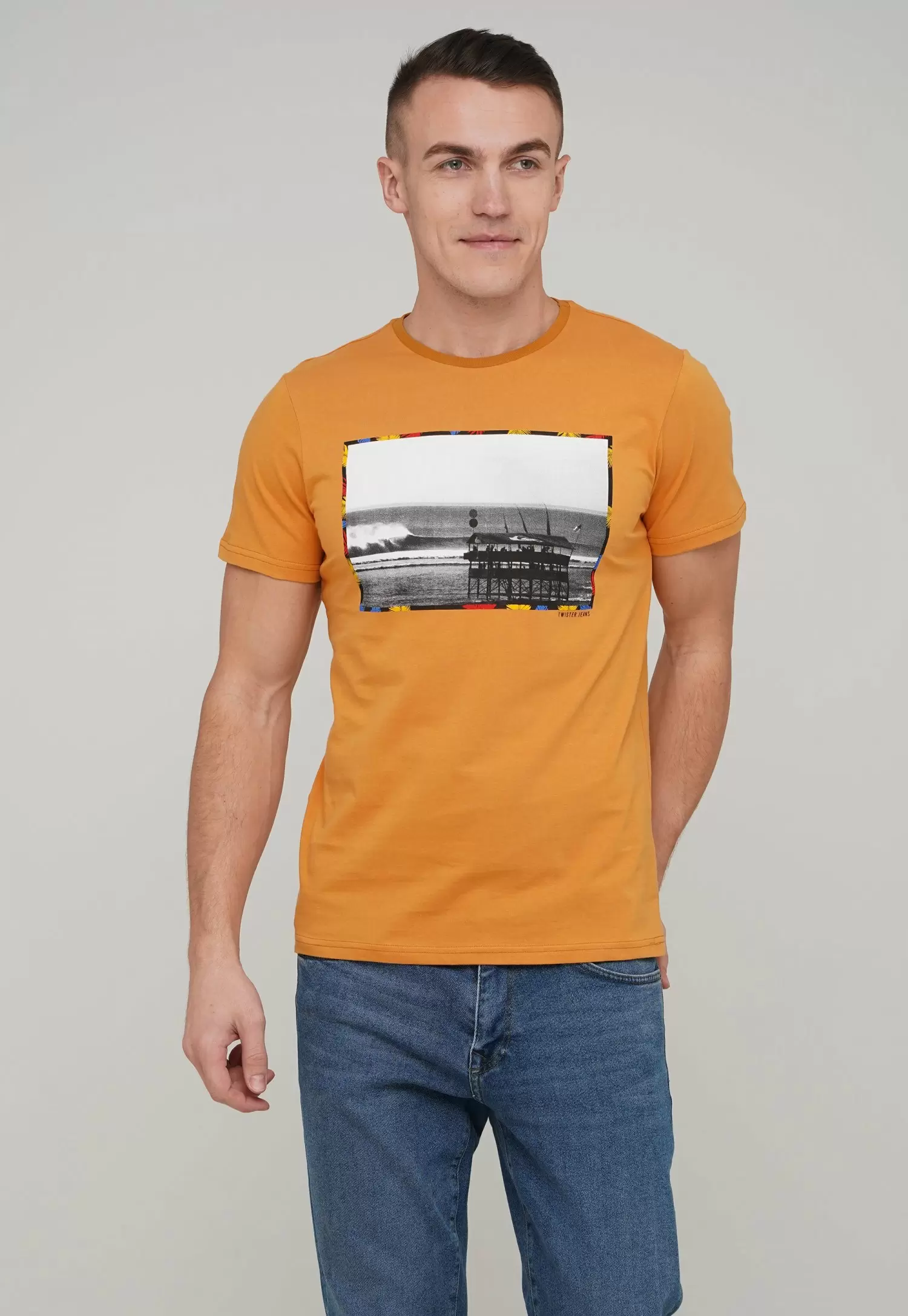 Футболка Trend Collection 2048 Горчичный