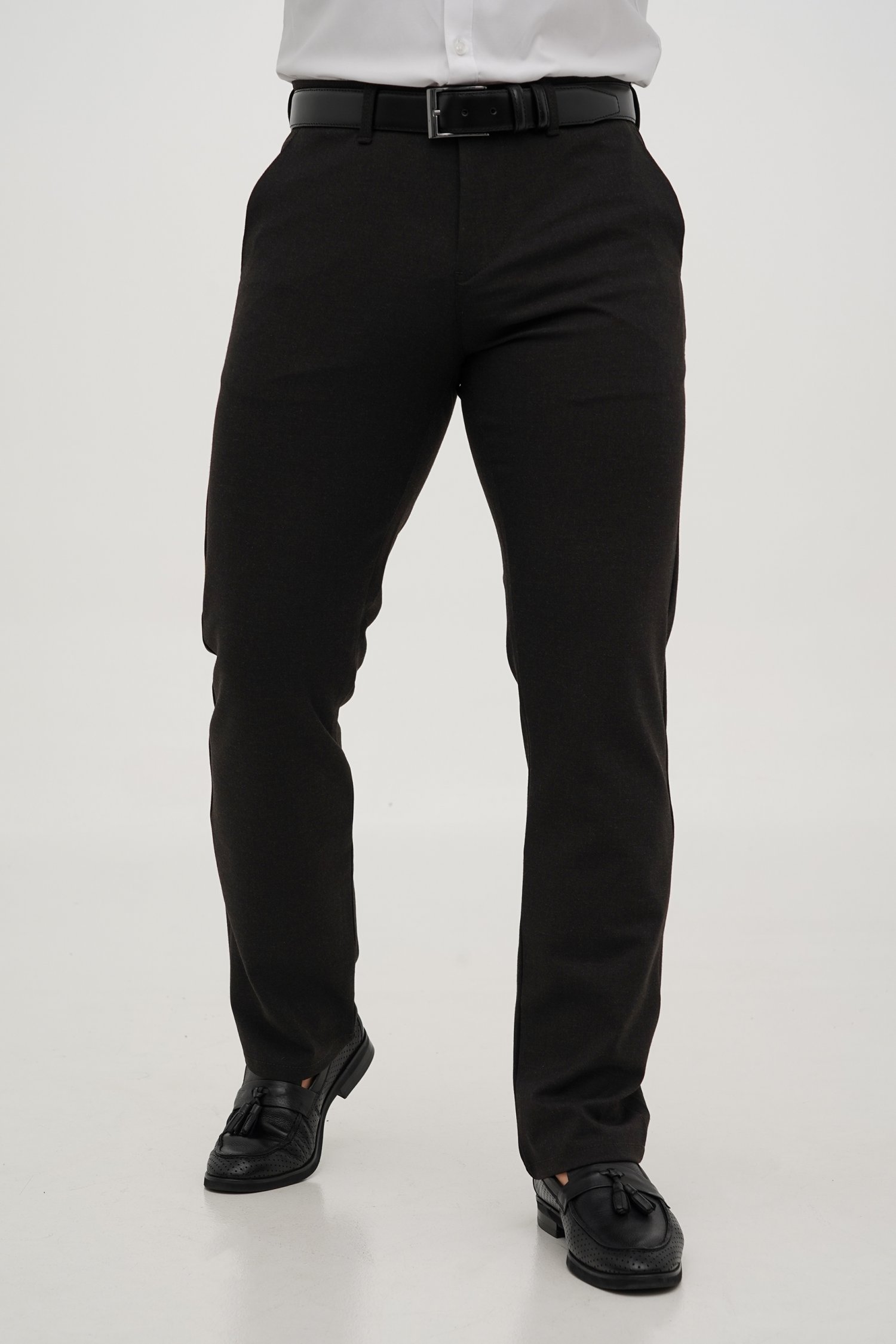 Брюки comfort fit Trend Collection 13452-1 коричневый (LITE 95/3)