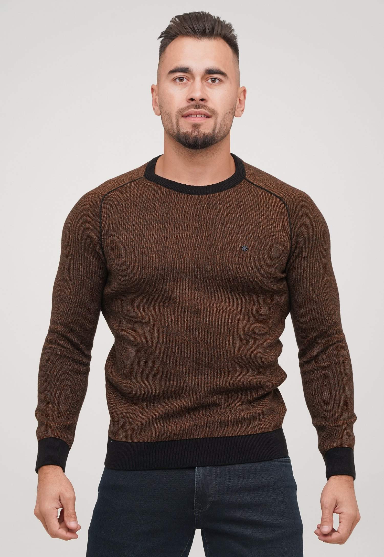 Свитер Trend Collection 211498 Коричневый (SIYAH-TUTUN)
