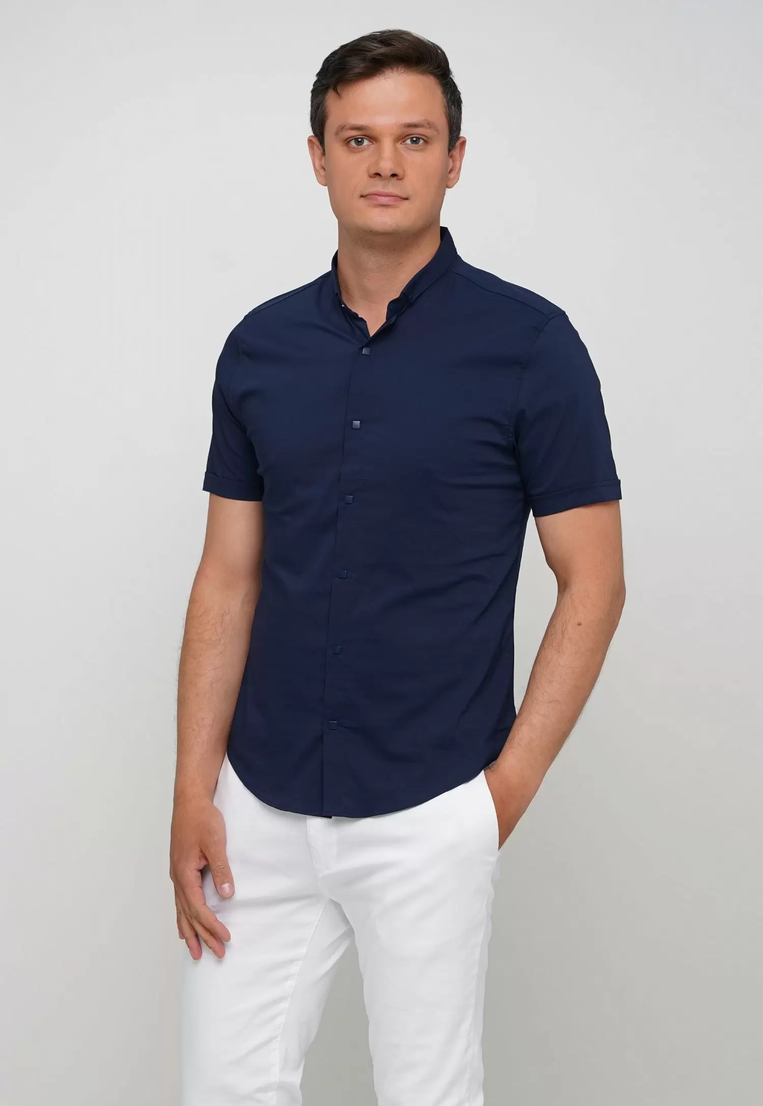Рубашка Trend Collection 3172-3 Темно-синий