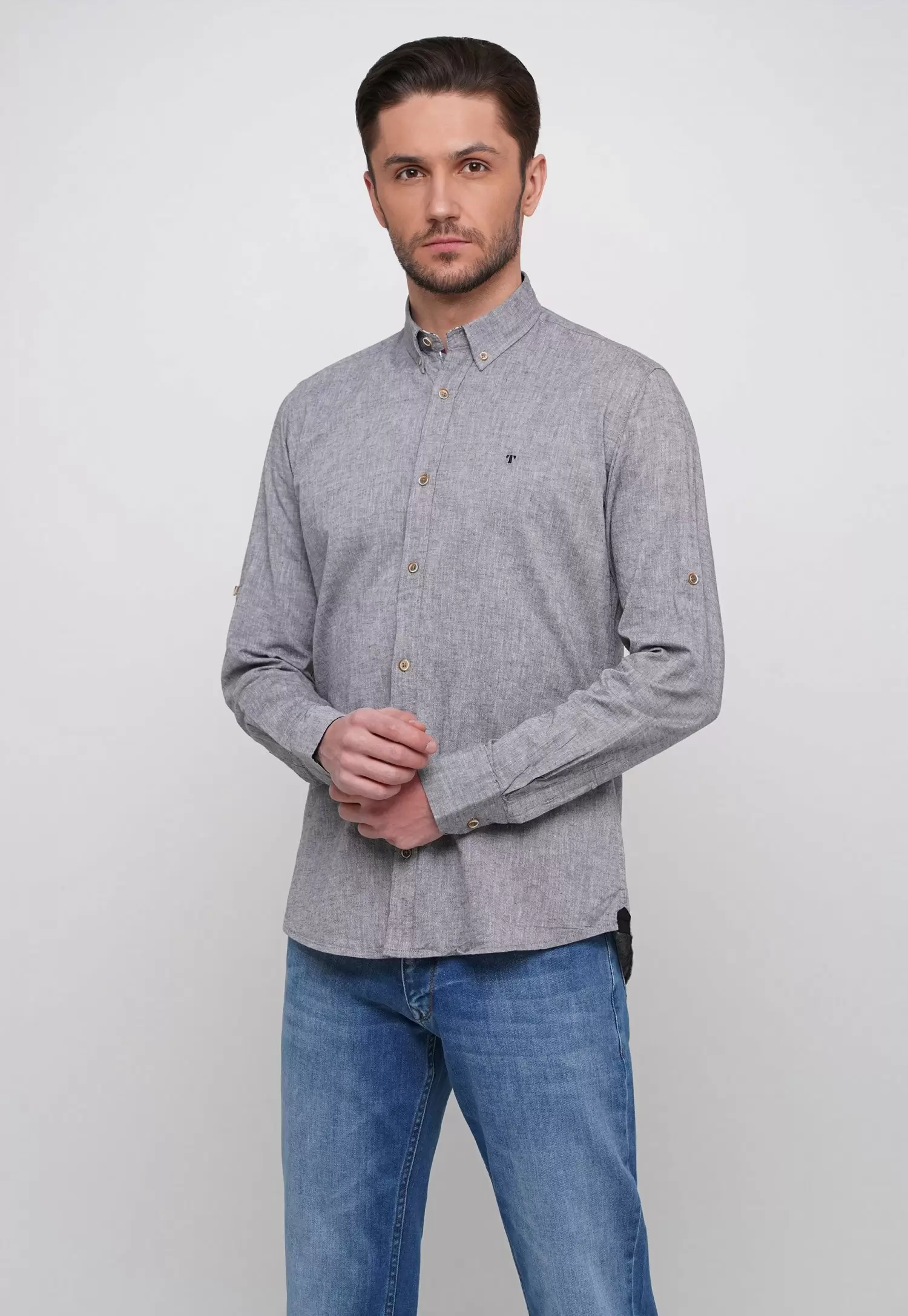 Рубашка Trend Collection 7000 Серый