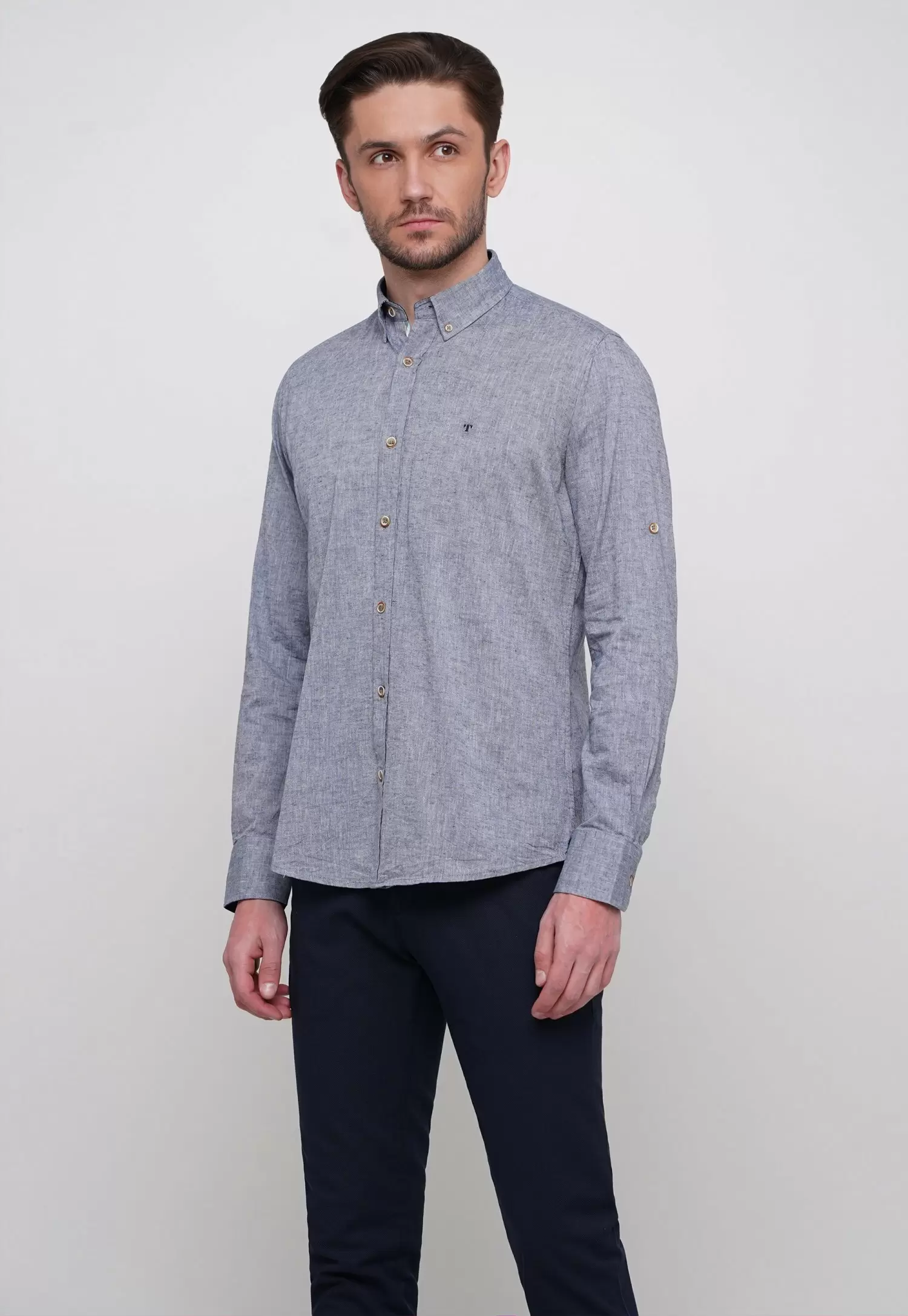 Сорочка Trend Collection 7000 Синій