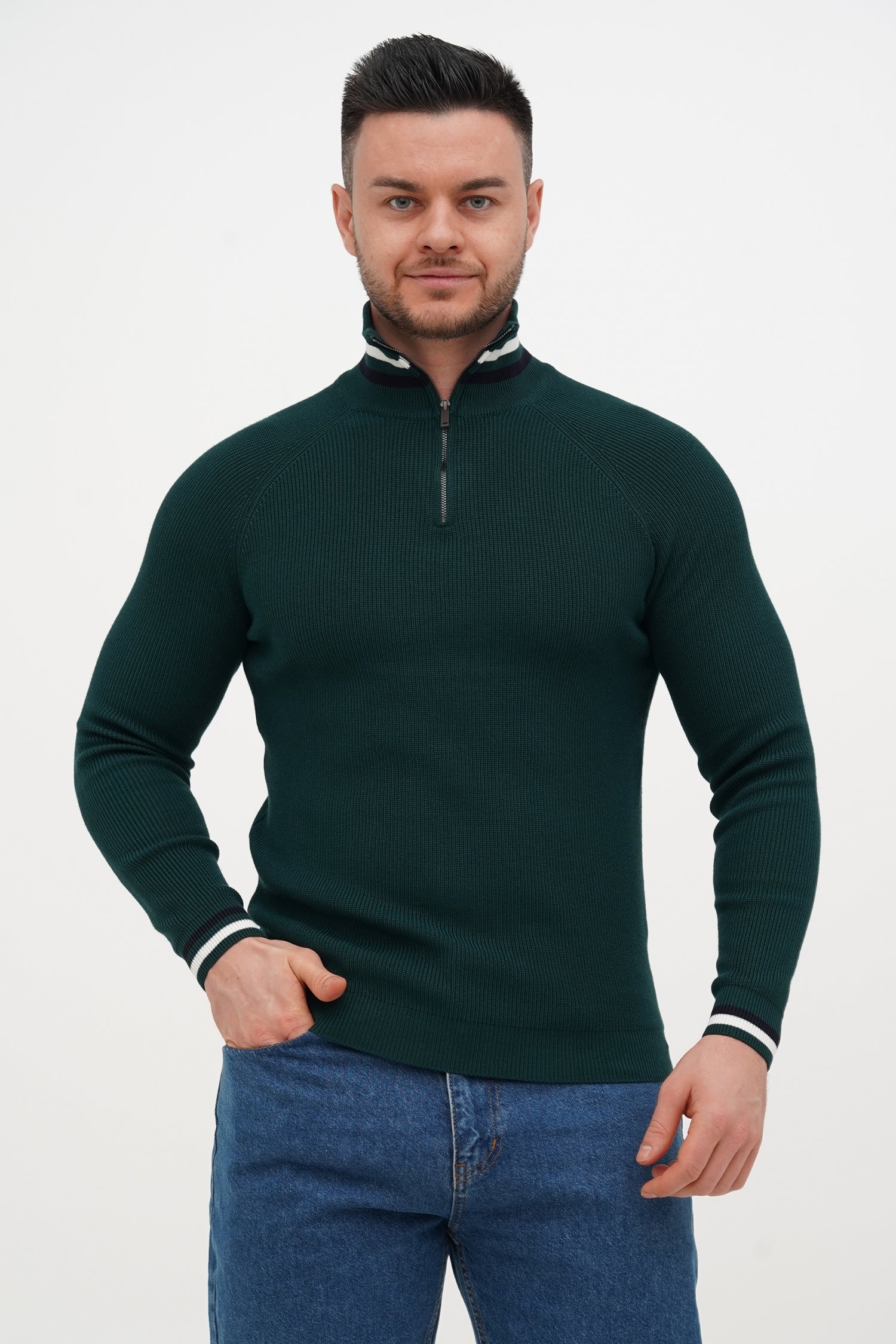Гольф casual замок Trend Collection 409 Зелений (GREY)