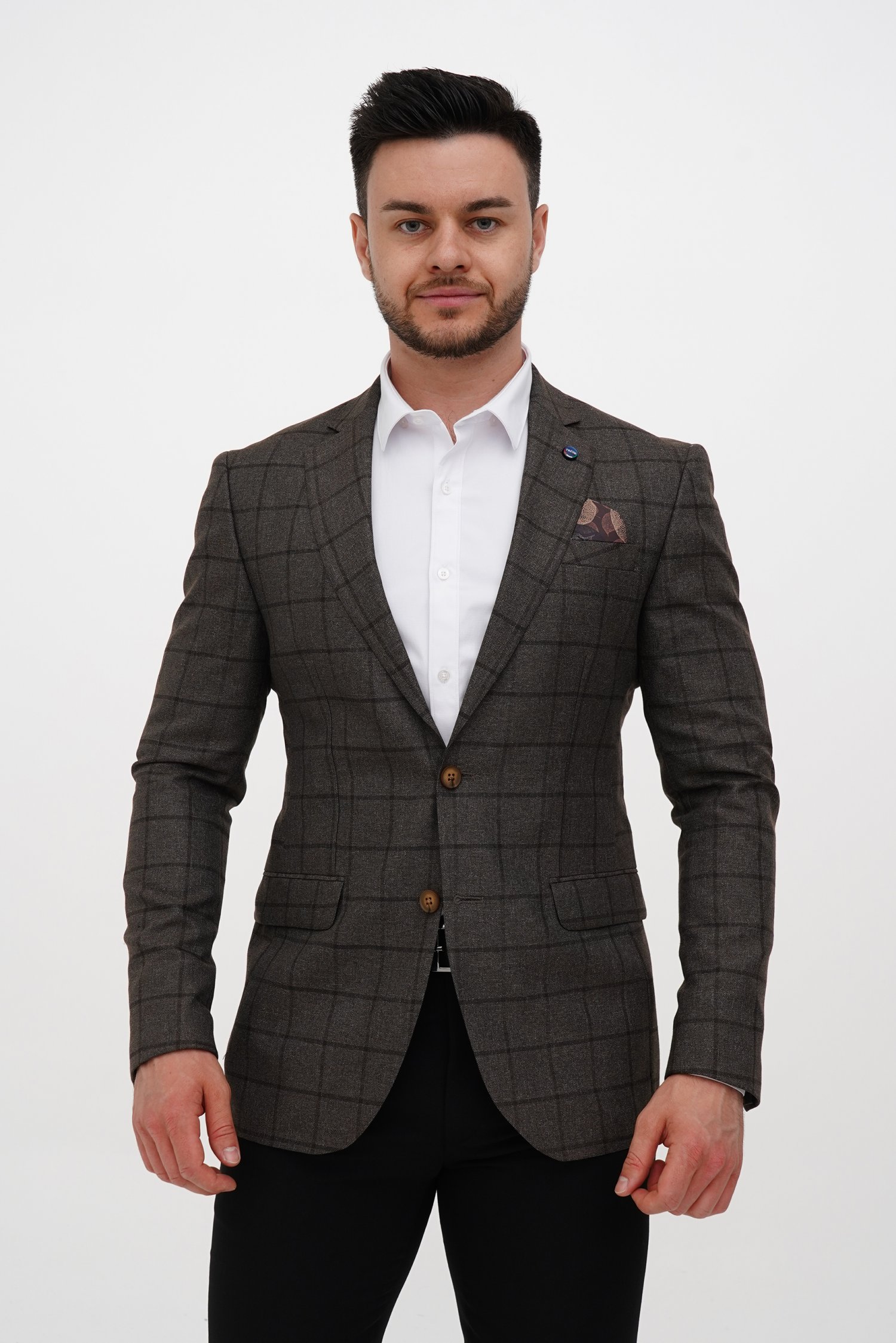 Пиджак Trend Collection 4002 коричневый (BROWN)