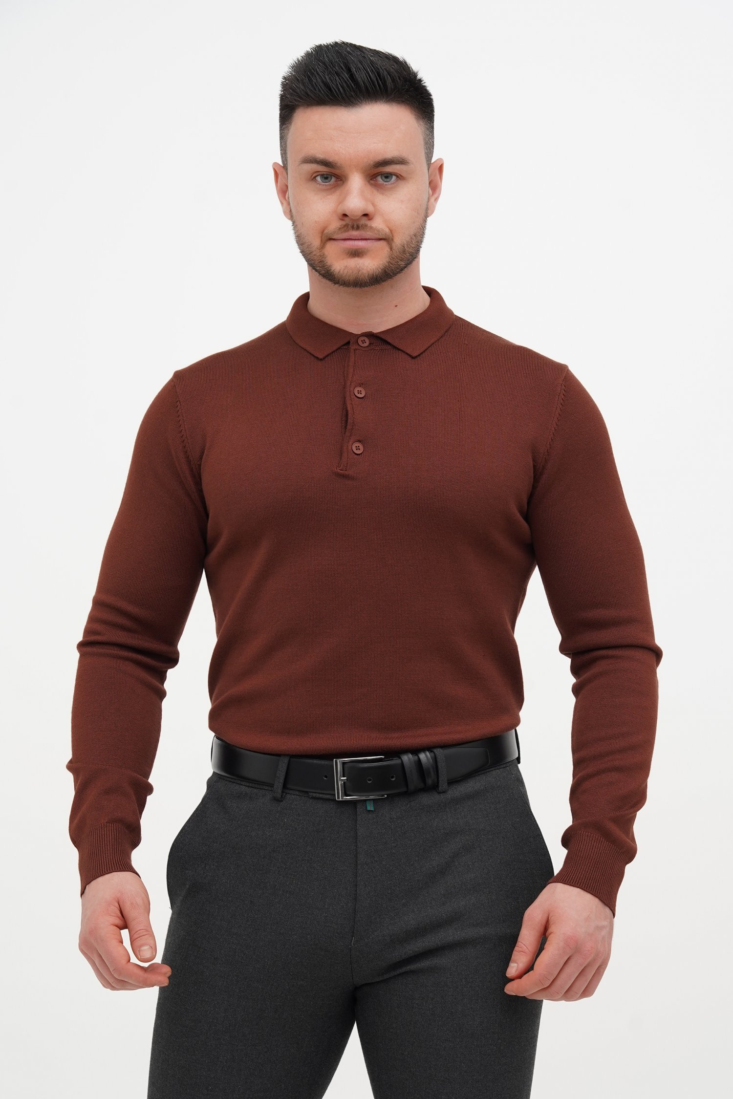 Джемпер Trend Collection 88021 Коричневий (928/BROWN)