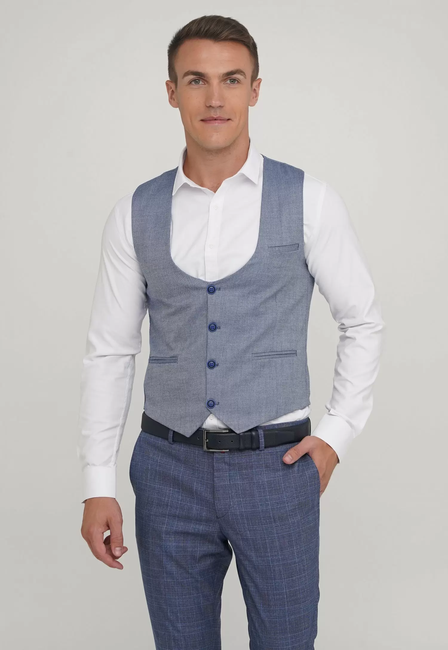 Жилетка Trend Collection 4034-03 Сірий
