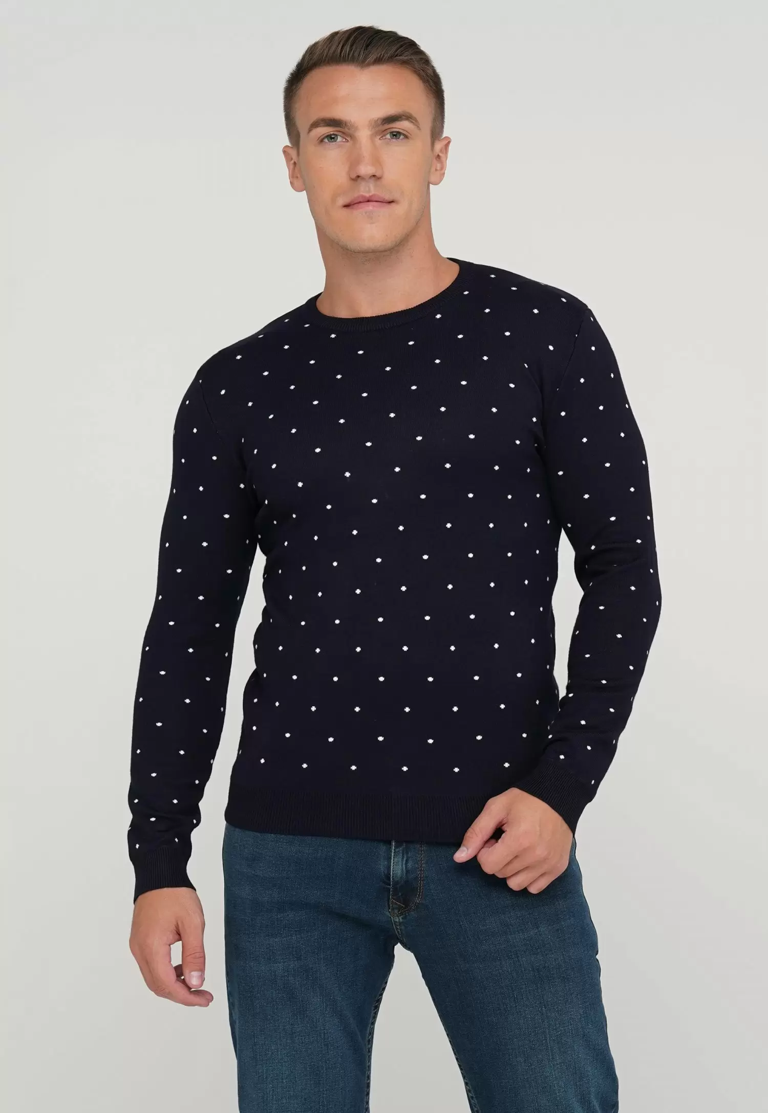 Свитер Trend Collection 9673 Синий
