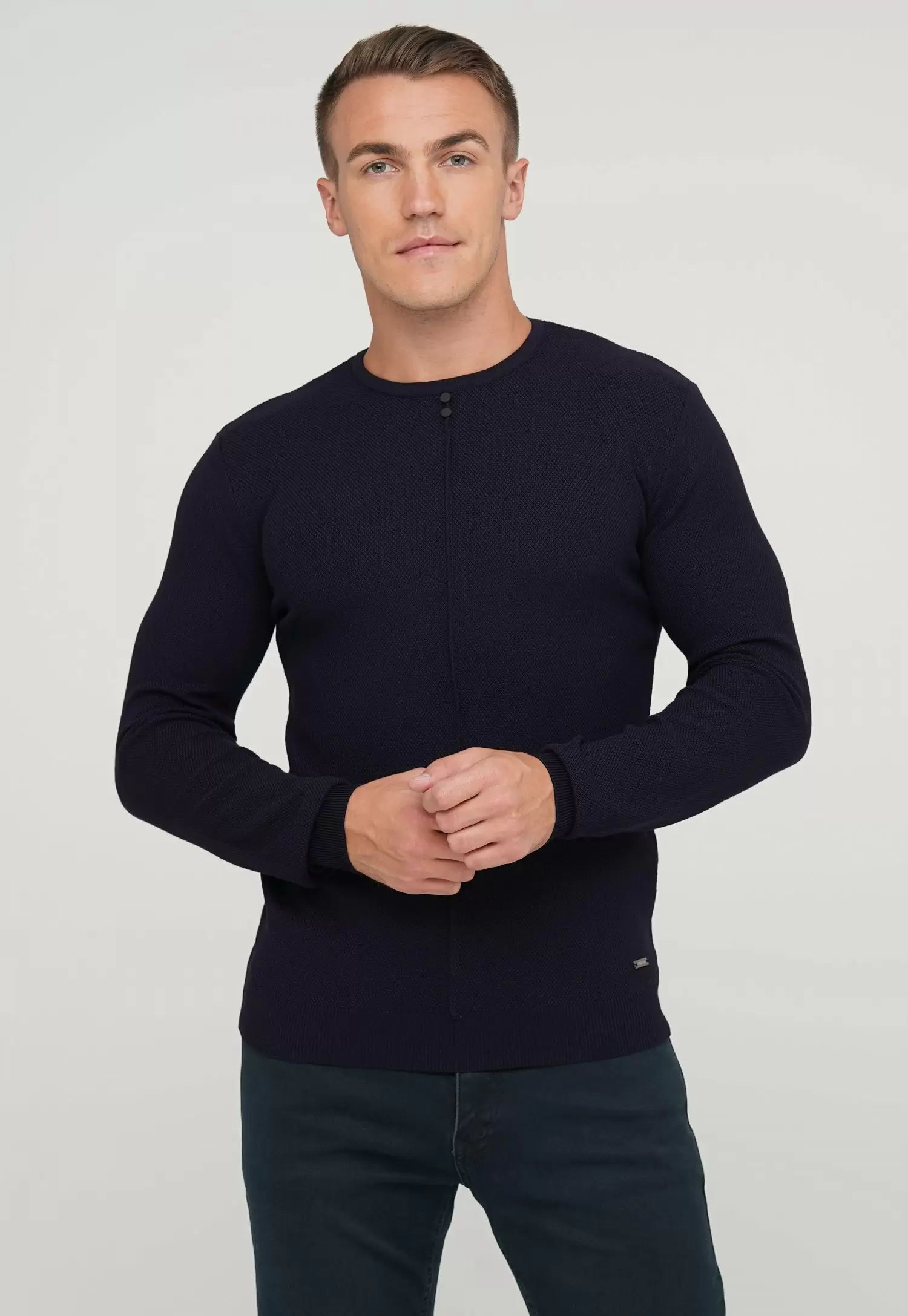 Свитер Trend Collection BAT 68107-1 Синий