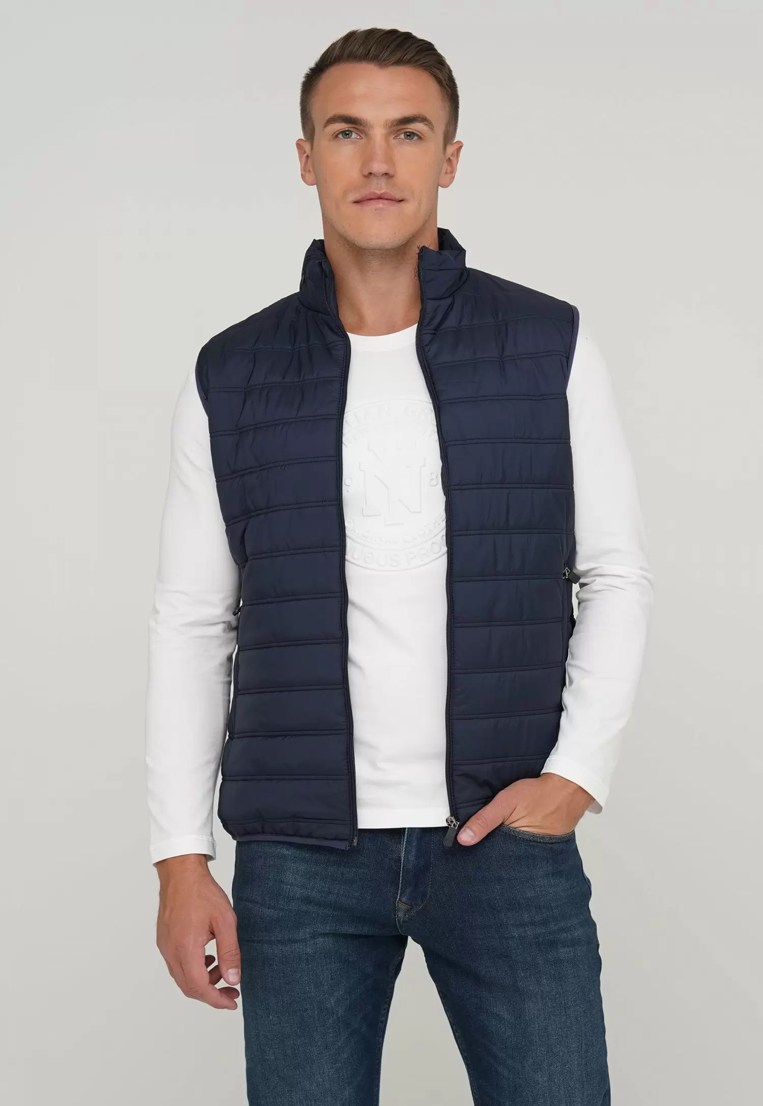 Жилетка Trend Collection 2000 Темно-синий