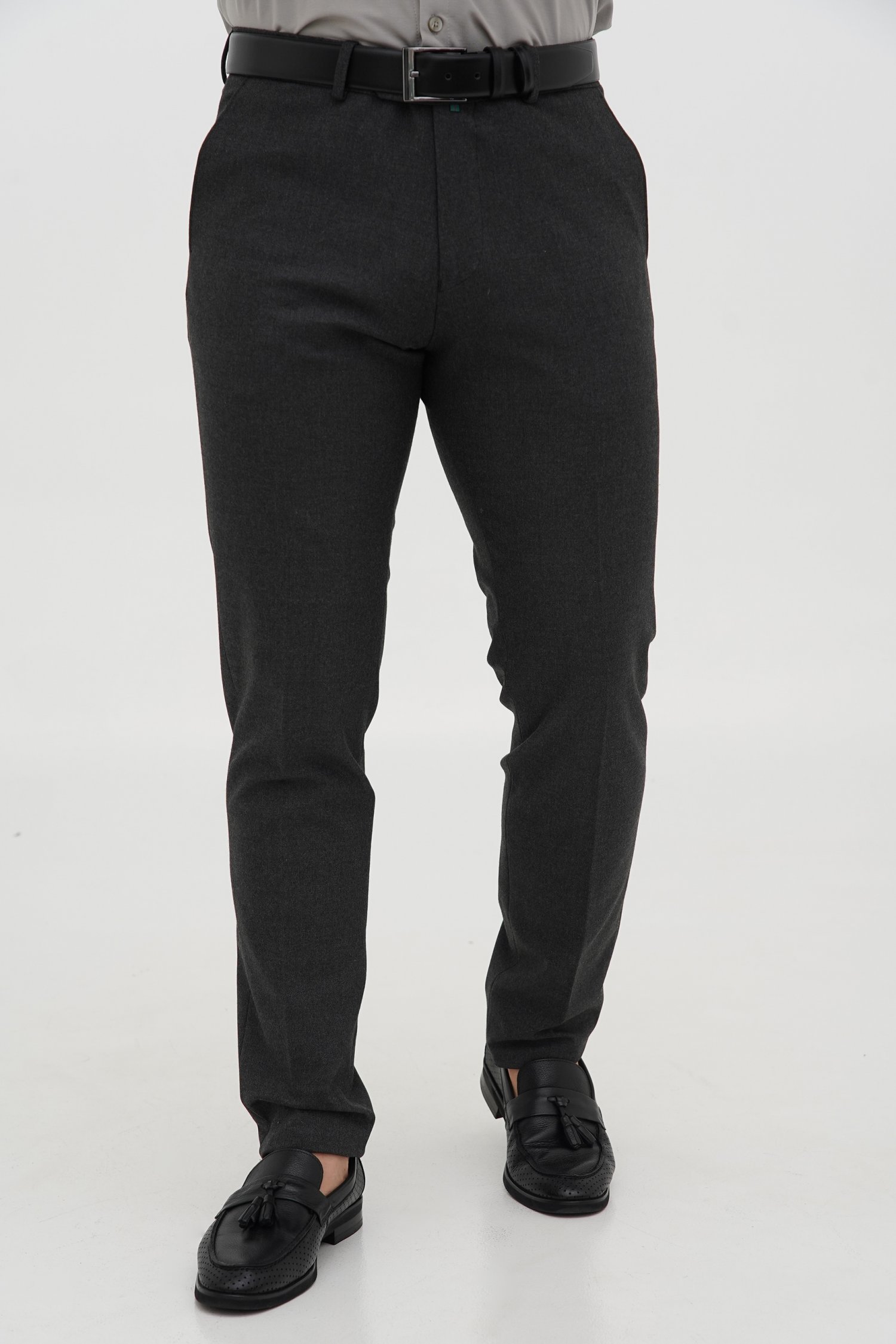 Брюки slim fit Trend Collection 1257 Темно-серый
