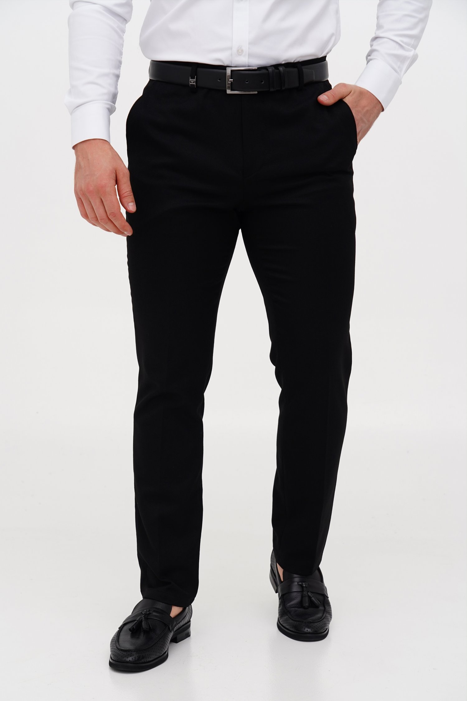 Штаны slim fit Trend Collection 1234 черный