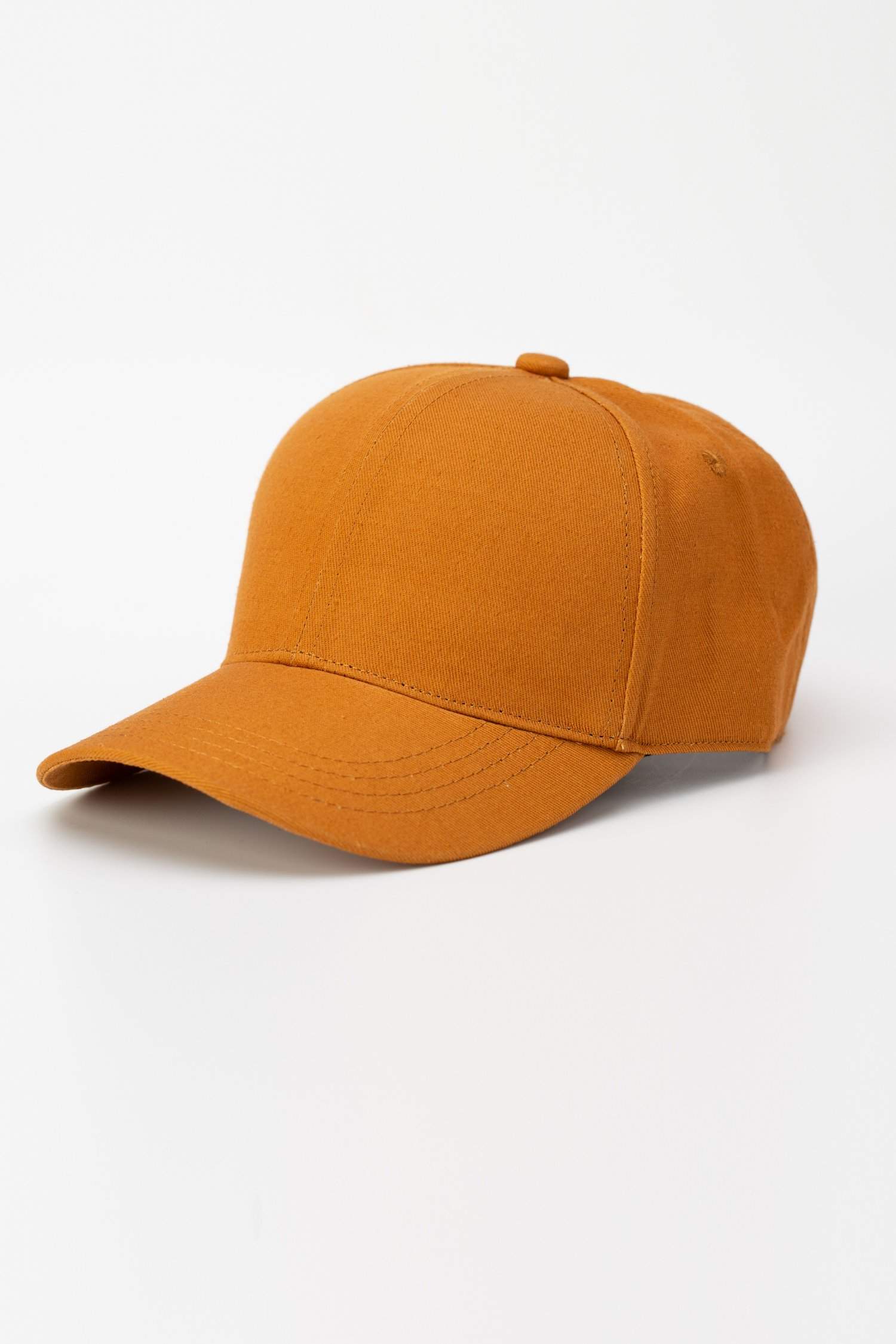 Бейсболка однотонна Trend Collection 13-072 Гірчичний