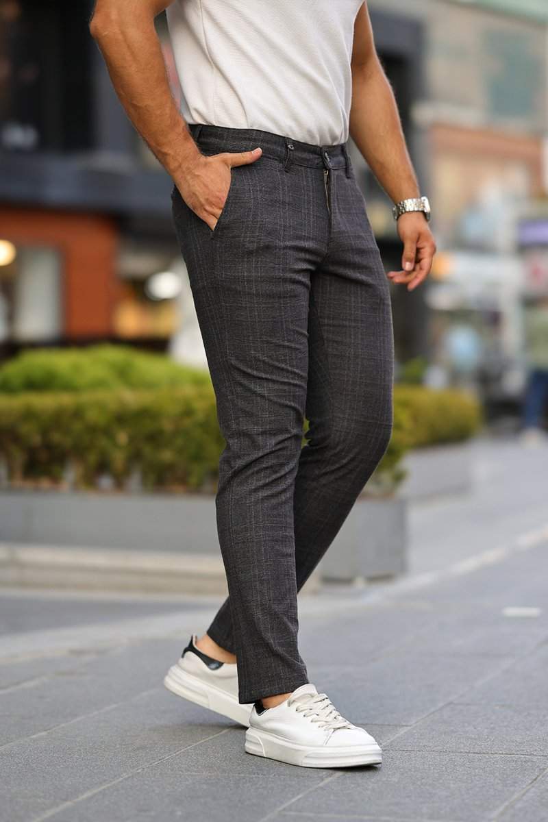Брюки comfort fit Trend Collection 12333 серо-коричневый (LITE 01/2)