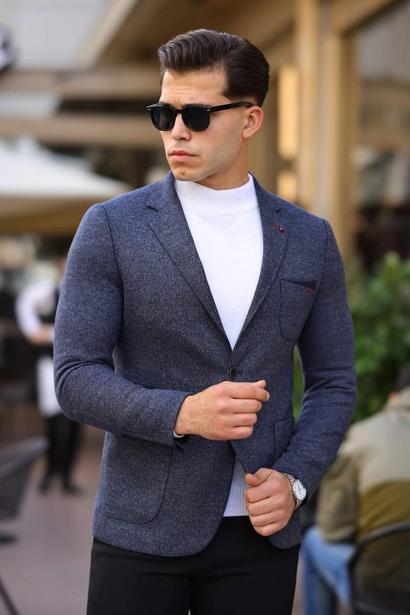 Піджак Trend Collection 31104 Темно-синій (LACIVERT)