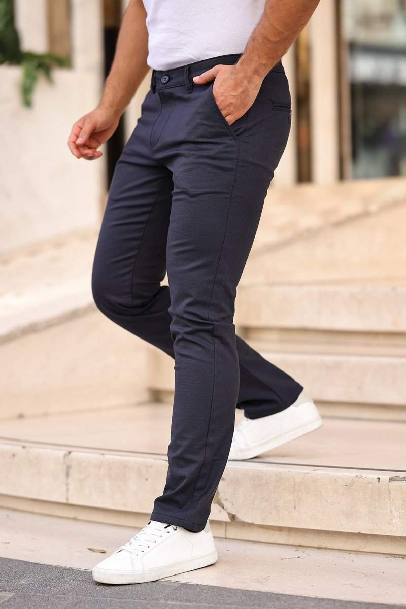 Брюки comfort fit Trend Collection 3838 синий (MS 61/13)