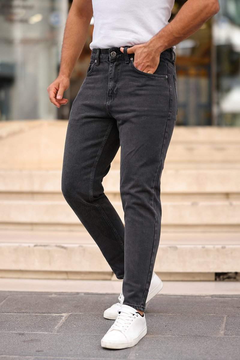 Джинсы мом Trend Collection 3003-1 Антрацит (ANTR)