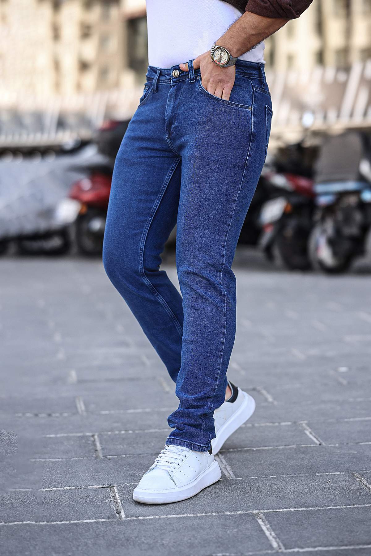 Джинси slim fit Trend Collection 13134 Синій (MAVI)