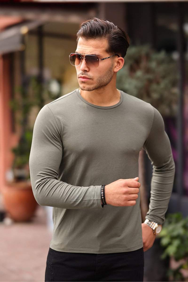 Лонгслив Trend Collection 29180 хаки (HAKI)