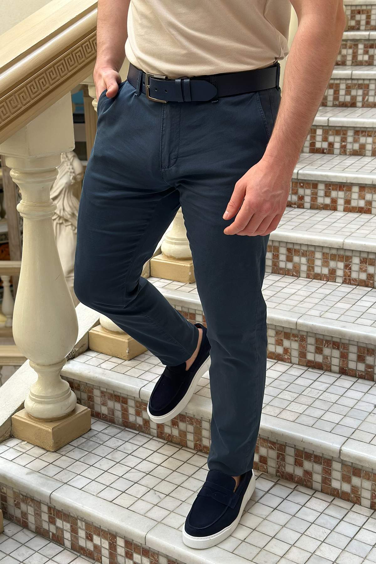 Брюки comfort fit Trend Collection 4724 Темно-синий (EKOL G.LAK)