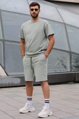 Комплект футболка + шорти Trend Collection 5915 Мятний (MINT YESIL)