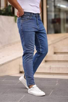 Джинсы мом Trend Collection 3003-1 синий (BLUE)