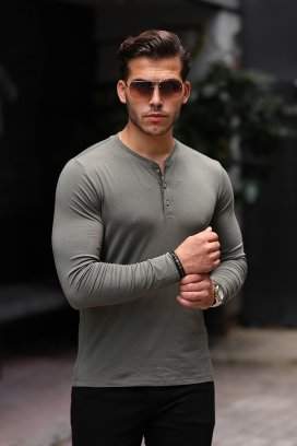 Лонгслив Trend Collection 35435 хаки (HAKI)