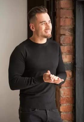 Светр Trend Collection 77046-2 Чорний