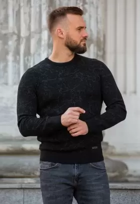 Светр Trend Collection 211435 Чорний+сірий