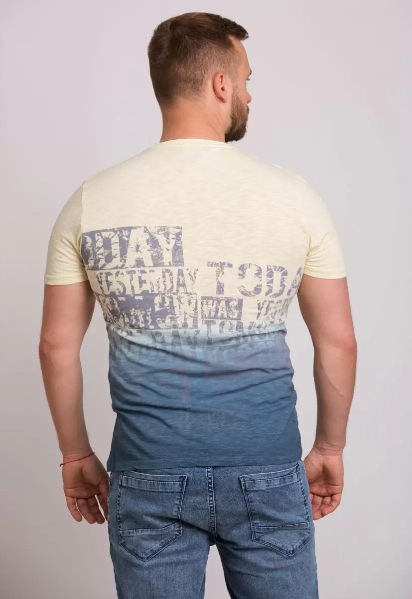 Футболка Trend Collection 8020 Желтый - Фото 