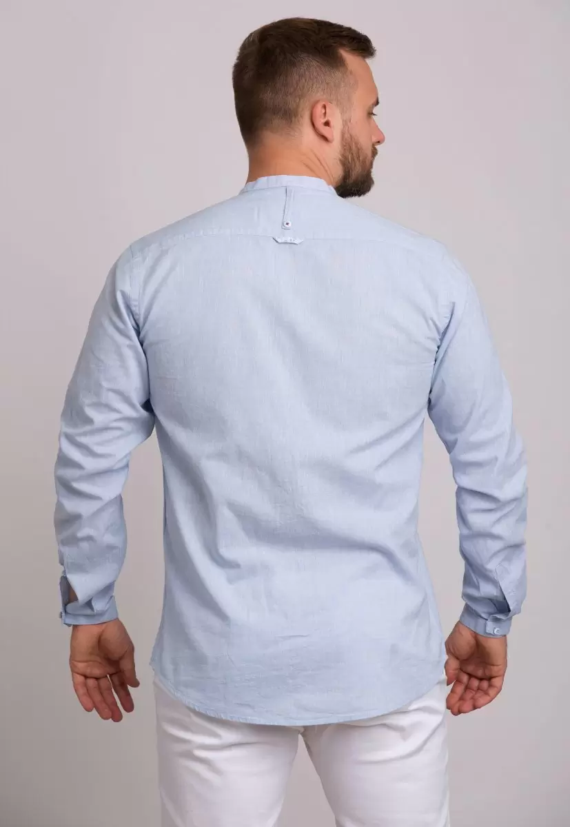 Рубашка Trend Collection 7003 Небесный - Фото 1