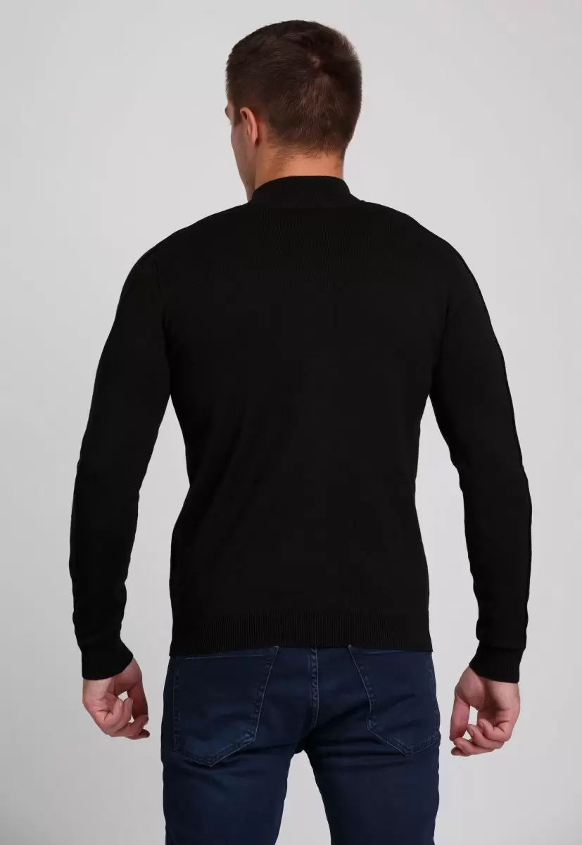 Кофта на замке Trend Collection 1050 Черный - Фото 2