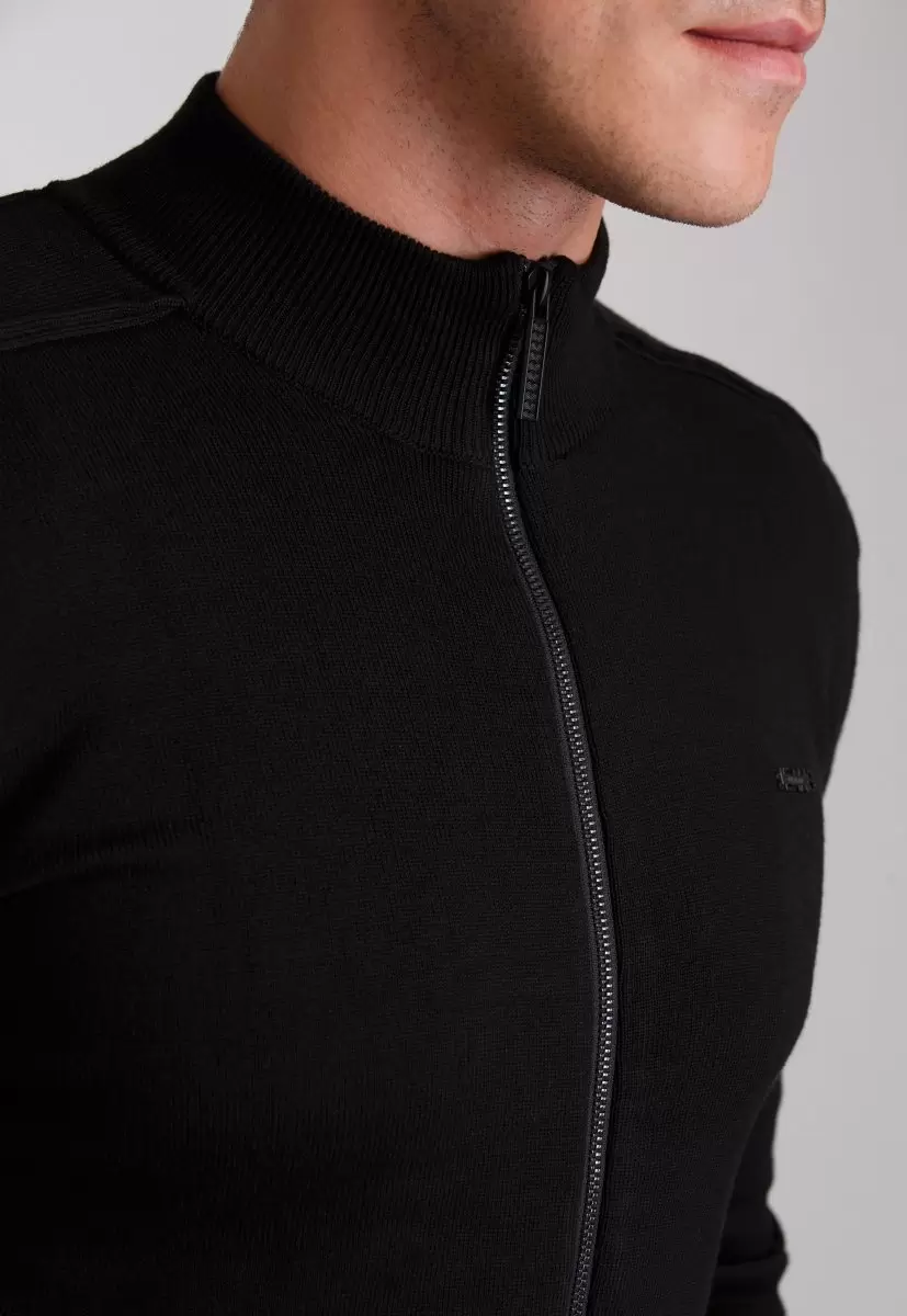 Кофта на замке Trend Collection 1050 Черный - Фото 3